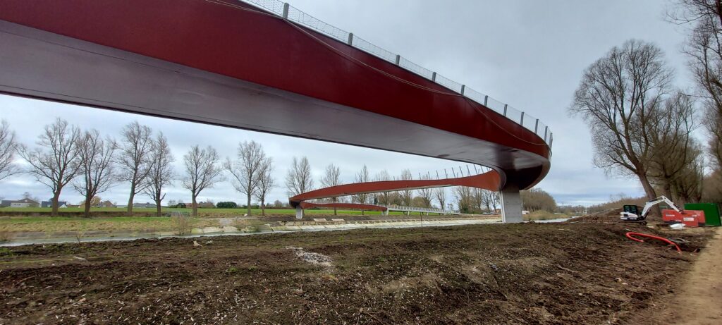 opening fietsbrug waregem wielsbeke