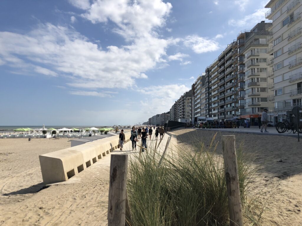 Groene Zeedijk Middelkerke Westende - Golf dempende uitbouw GDU - dijk