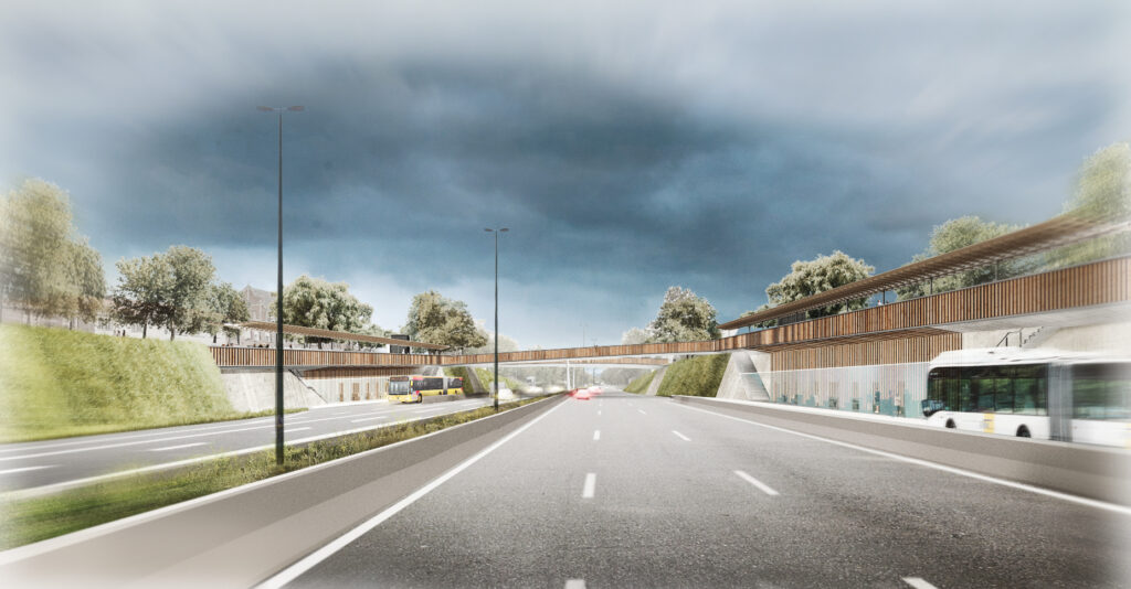 R0 oost Brussel Werken aan de ring maatschap Zoniën Mobiel SBE Omgeving Ney & Partners D+A Mint Hesselteer engineering #teamsbe #expertsatplay dorpskern Jezus-Eik
