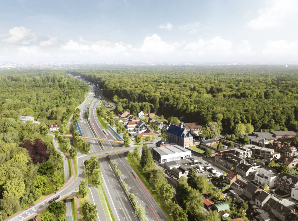 R0 oost Brussel Werken aan de ring maatschap Zoniën Mobiel SBE Omgeving Ney & Partners D+A Mint Hesselteer engineering #teamsbe #expertsatplay dorpskern Jezus-Eik