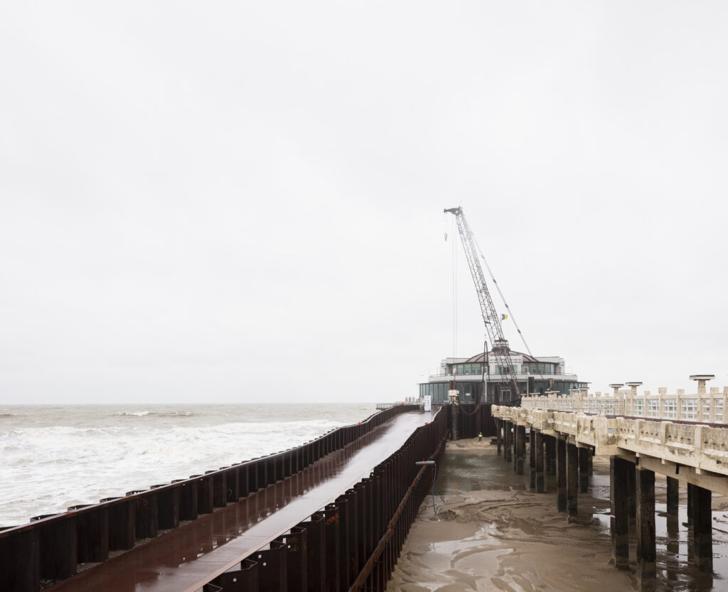 renovatie pier Blankenberge SBE engineering wandelweg #teamsbe #expertsatplay
