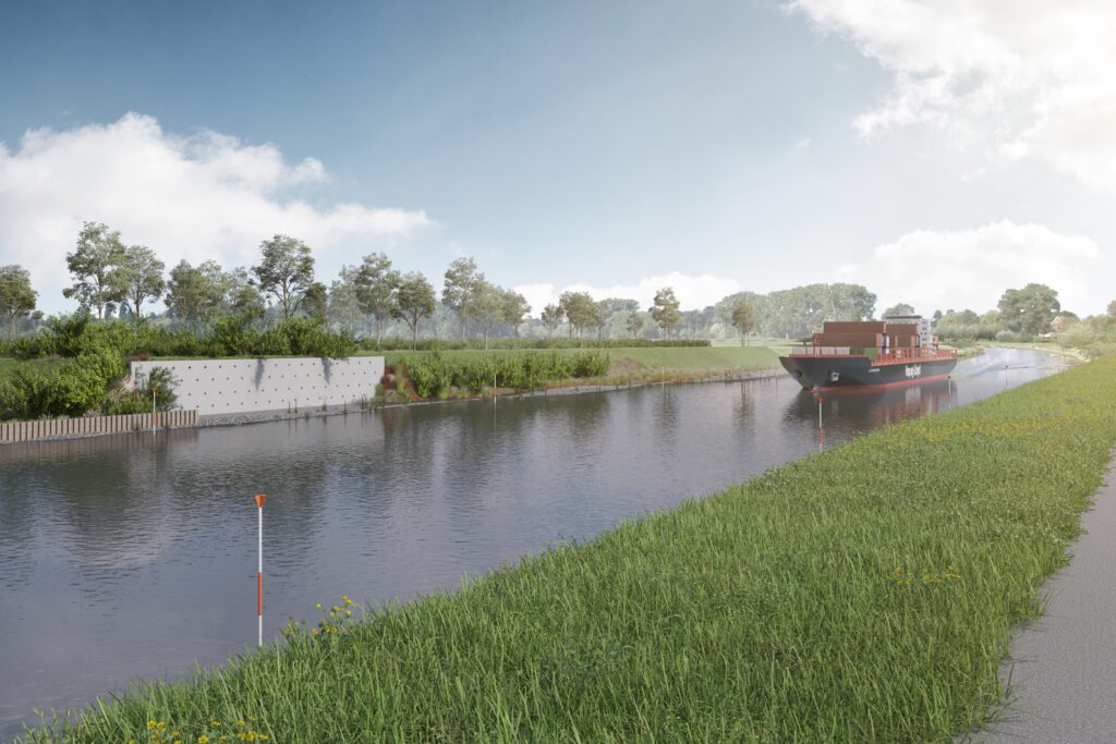 Seine-Schelde_Leie Pand 140 Sint-Baafs-Vijve Deinze De Vlaamse Waterweg Seinebekken SBE engineering #teamsbe #expertsatplay