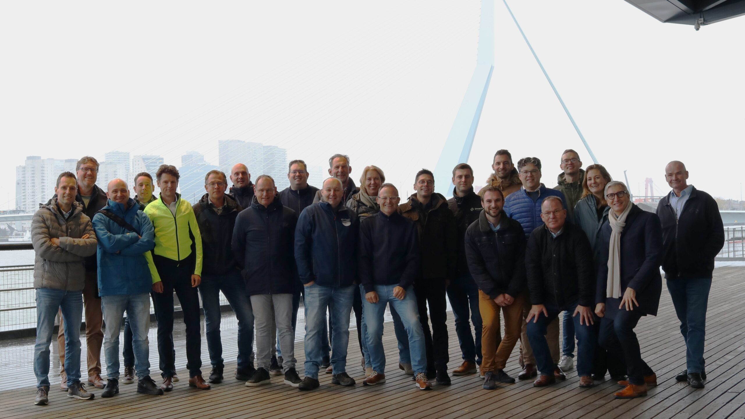 groepsfoto van de project kick-off op 20 november 2024